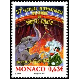 Paiement Sécurisé Timbre de collection Monaco - 2858