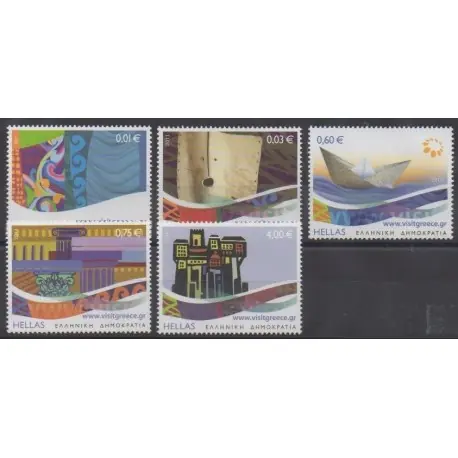 Meilleur Prix Grèce - 2011 - No 2579/2583 - Tourisme - Art