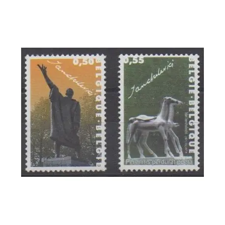 Belgique - 2004 - No 3296/3297 - Art Meilleure Vente
