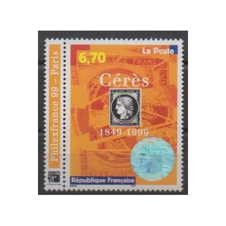 Top Qualité France - Poste - 1999 - No 3258 - Timbres sur timbres - Philatélie