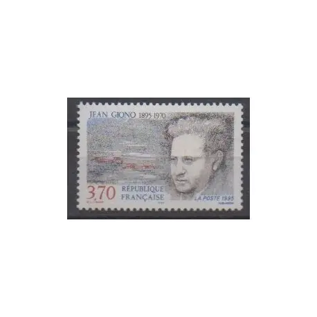 Marque France - Poste - 1995 - No 2939 - Littérature