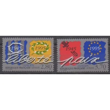Promotion France - Poste - 1995 - No 2941/2942 - Europa