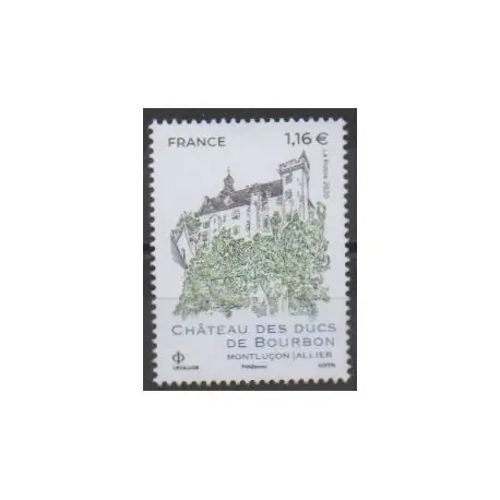 Meilleur Choix France - Poste - 2020 - No 5417 - Châteaux - Château des ducs de Boubon