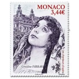 Pas Cher Timbre de collection Monaco - 3177