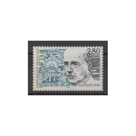 Livraison Express France - Poste - 1996 - No 2994 - Célébrités