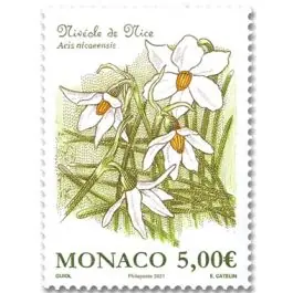 Commander Vite Timbre de collection Monaco - 3265