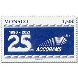 Commander Vite Timbre de collection Monaco - 3284