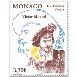 Commander Vite Timbre de collection Monaco - 3321