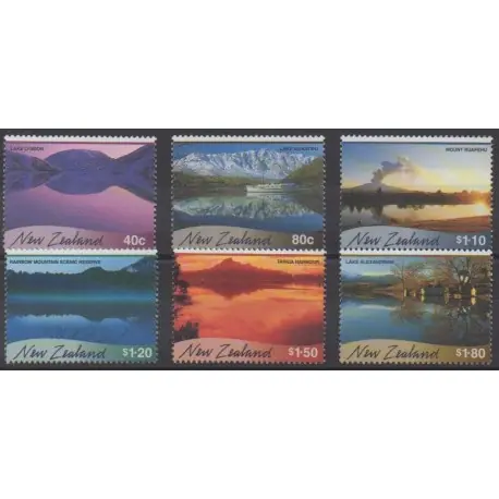 Nouvelle-Zélande - 2000 - No 1777/1782 - Sites Dernière Chance