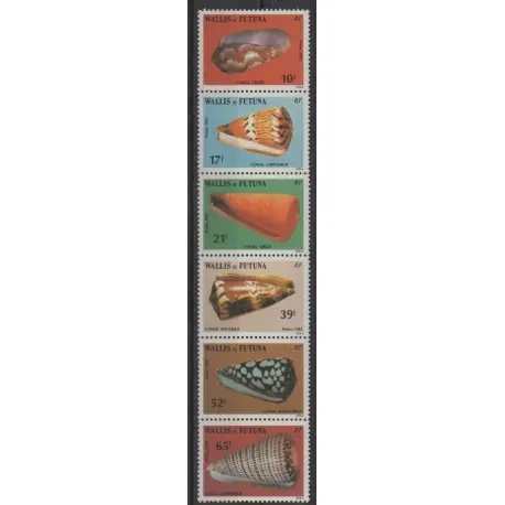 Livraison Mondiale Wallis et Futuna - 1983 - No 306/311 - Vie marine