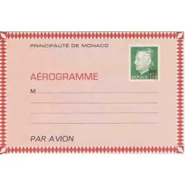 Timbre de collection Monaco - Aerogramme 502 Top Vente