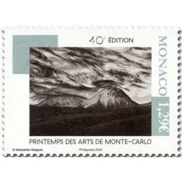 Timbre de collection Monaco - 3419 Authentique