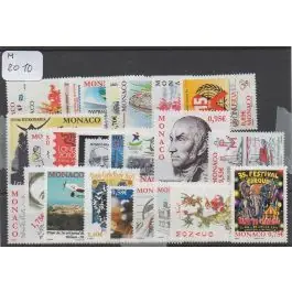 Timbre de collection Monaco - Anne 2010 Promotion