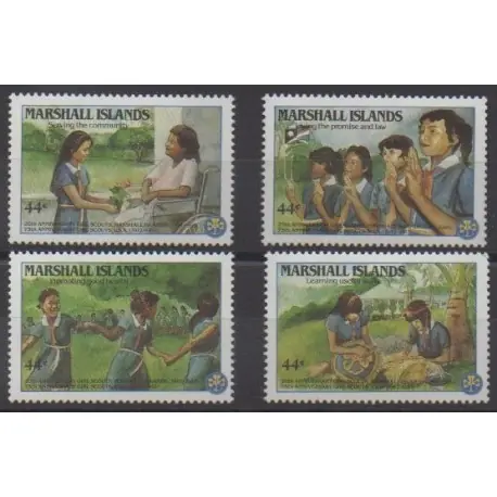 Vente Flash Marshall - 1986 - No 132/135 - Scoutisme