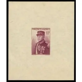 Livraison Express Timbre de collection Monaco - Bloc Feuillet 001