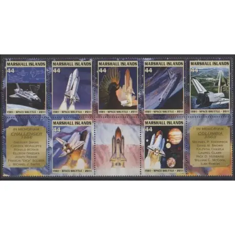 Marshall - 2011 - No 2714/2720 - Espace Expédié Aujourd’hui