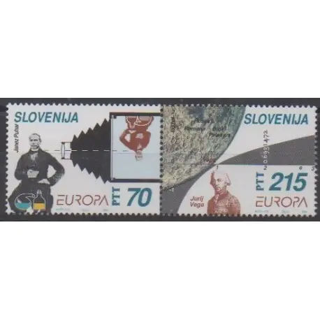 Livraison Mondiale Slovénie - 1994 - No 78/79 - Europa