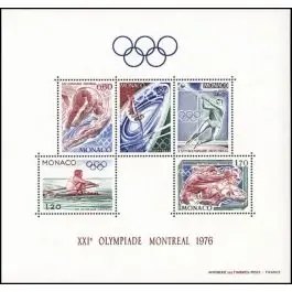 Timbre de collection Monaco - Bloc Feuillet 011 Meilleur Prix