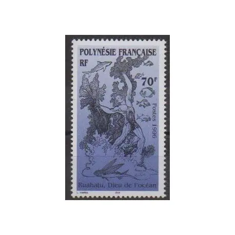 Polynésie - 1996 - No 517 - Art - Folklore Bon Plan