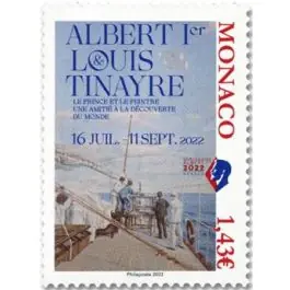 Nouveauté Timbre de collection Monaco - 3344