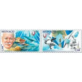 Commander Vite Timbre de collection Monaco - 3385A