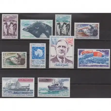 Prix Promo TAAF - Année complète - 1980 - No 86/91 - PA61/PA64