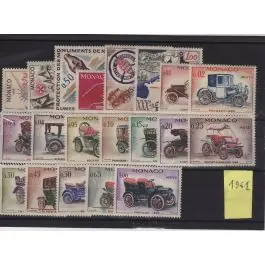 Commander Vite Timbre de collection Monaco - Anne 1961