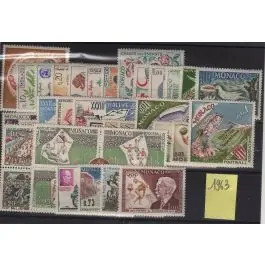 Timbre de collection Monaco - Anne 1963 Meilleure Vente