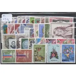 Timbre de collection Monaco - Anne 1976 Livraison Mondiale