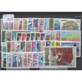 Prix Réduit Timbre de collection Monaco - Anne 1978