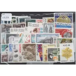 Meilleure Vente Timbre de collection Monaco - Anne 1988