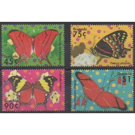 Paiement Sécurisé Grenade - 2000 - No 3775/3778 - Insectes