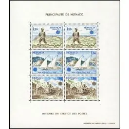 Jusqu’à Épuisement Des Stocks Timbre de collection Monaco - Bloc Feuillet 017