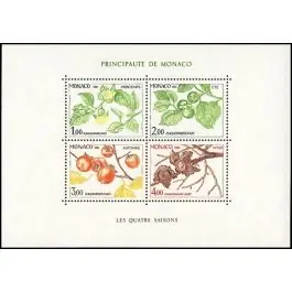 Paiement Sécurisé Timbre de collection Monaco - Bloc Feuillet 020