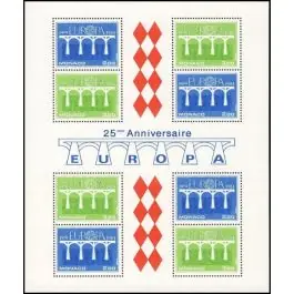 Nouvelle Collection Timbre de collection Monaco - Bloc Feuillet 028