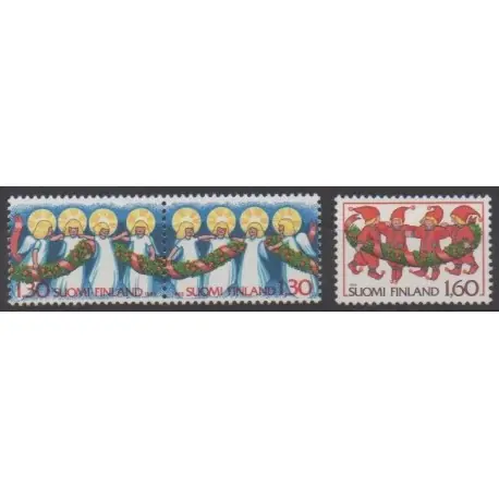 Nouvelle Collection Finlande - 1986 - No 969/971 - Noël
