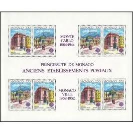 Original Timbre de collection Monaco - Bloc Feuillet 049