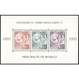 Timbre de collection Monaco - Bloc Feuillet 053 Prix Réduit