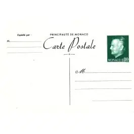 Gros Lot Timbre de collection Monaco - Entier Postal 033-CP