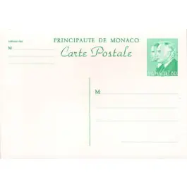 Paiement Sécurisé Timbre de collection Monaco - Entier Postal 038-CP