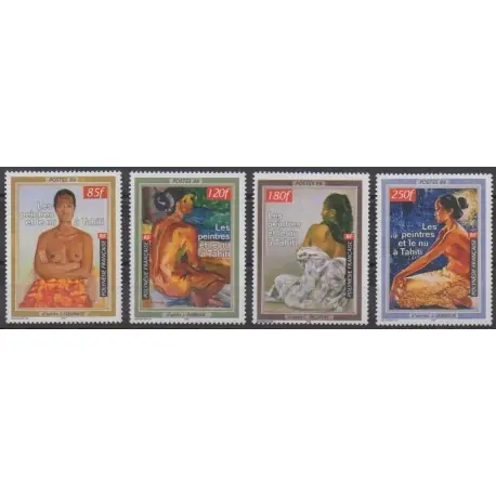 Prix Bas Polynésie - 1999 - No 604/607 - Peinture