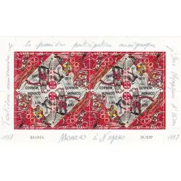 Gros Lot Timbre de collection Monaco - F2142