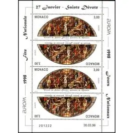 Timbre de collection Monaco - F2152 Remise