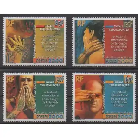 Vente Directe Polynésie - 2000 - No 614/617