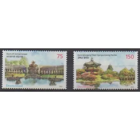 Top Qualité Allemagne - 2013 - No 2832/2833 - Parcs et jardins