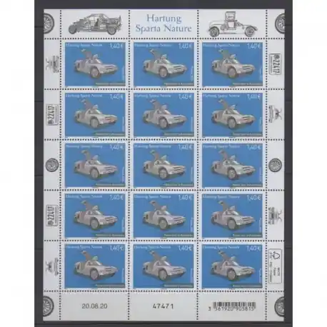 Andorre - 2020 - Hartung Sparta Nature - Petite feuille - Voitures Exclusif