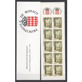 Livraison Gratuite Timbre de collection Monaco - Carnet 06