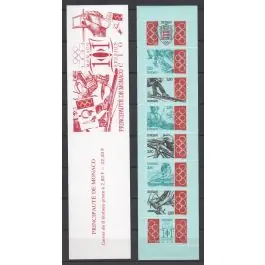 Offre Limitée Timbre de collection Monaco - Carnet 10