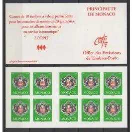 Vente Directe Timbre de collection Monaco - Carnet 14
