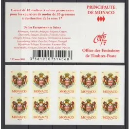 Timbre de collection Monaco - Carnet 16 Haute Qualité